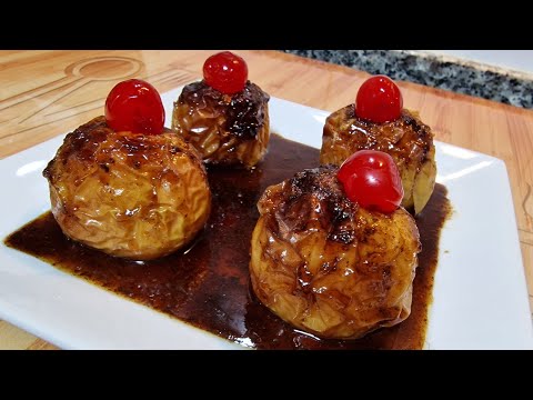 Manzanas Asadas en Airfryer