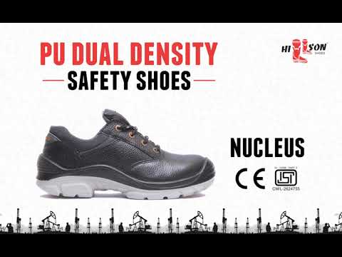 Hillson Nucleus Steel Toe Black Safety Shoes