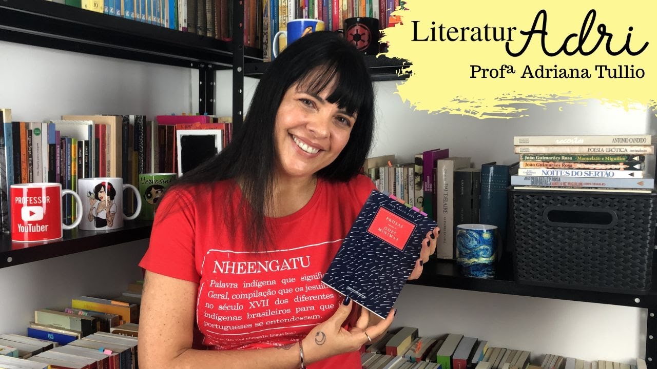 Prosas seguidas de odes mínimas (1992), de José Paulo Paes 🇧🇷 Profª Adriana Tullio