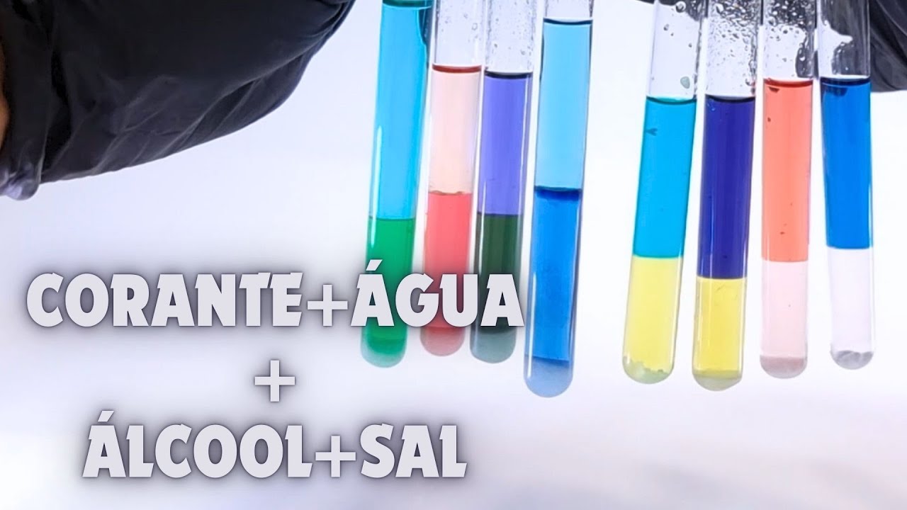 Experimento para a feira de ciências: Separando cores dos corantes