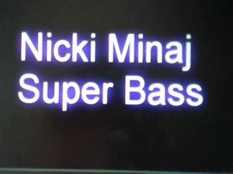 Nicki Minaj- Super Bass *lyrics*