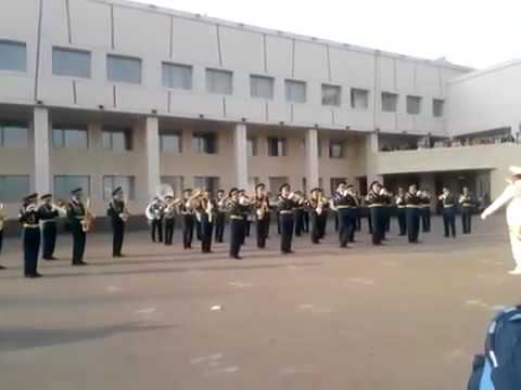Cute performance of Oppa Gangnam Style by Military Orchestra of Kazakhstan