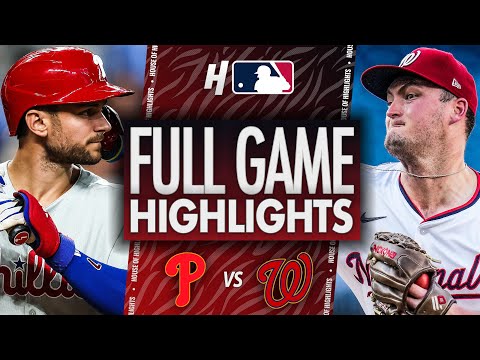 Philadelphia Phillies vs Washington Nationals - FULL GAME HIGHLIGHTS | August 14, 2025 MLB Season