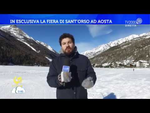 In esclusiva la fiera di Sant'Orso ad Aosta