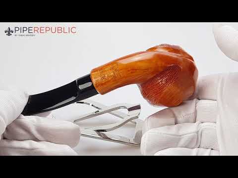 Poul Winslow Crown Viking Freehand-Pfeifen Bent Apple faccettiert Einzelstück