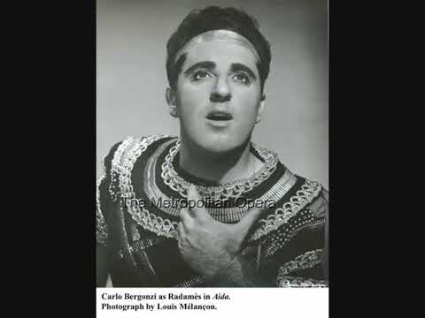 Carlo Bergonzi. "Se quel guerrier io fossi!... Celeste Aida" (Met, 1962).