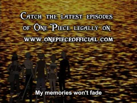 One Piece ED 01 - memories (FUNimation English Dub, Sung by Brina Palencia, Subtitled)
