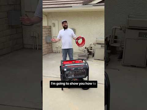 Be prepared with a Predator generator...ideal for home backup, jobsites, and more. #HarborFreight