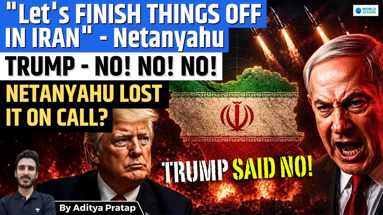 Trump STOPS Netanyahu’s Iran Attack Plan? Tense Call EXPOSED | Israel Iran War Latest