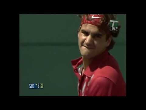 Miami 2007 Federer - Almagro