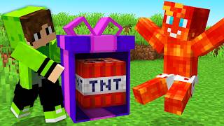 Fingindo ser LEGAL para DESCOBRIR os SEGREDOS dos meus AMIGOS no Minecraft! thumbnail