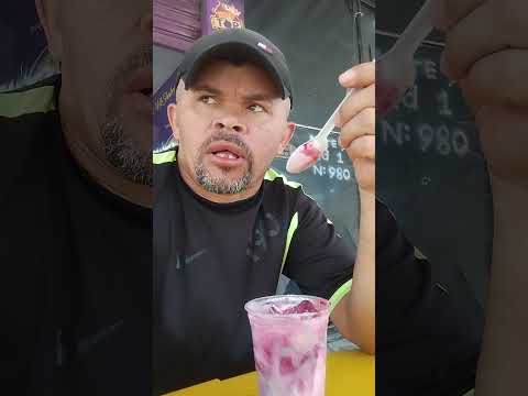 calor no rio de janeiro faz Bil para pra tomar um açaí muito bom