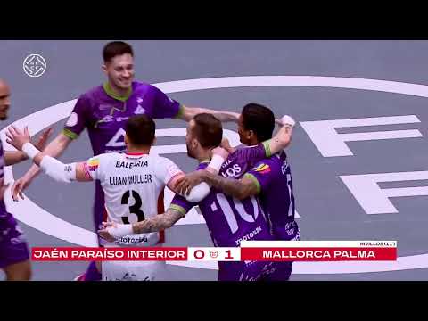 Gol Rivillos (0-1) Jaén Paraiso Interior - Palma Futsal. 3 1/4. Play Off. LNFS