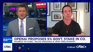Tusk Ventures CEO on OpenAI proposing a 5% stake to the government: 'It makes zero sense'