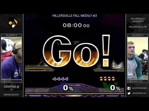 Nova Fuzz [Falco] vs 40_Kel [Falcon] - Winners Quarters Melee Millersville Fall Weekly #3