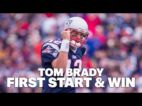 Tom Brady’s First Start & Win With the 2001 New England Patriots