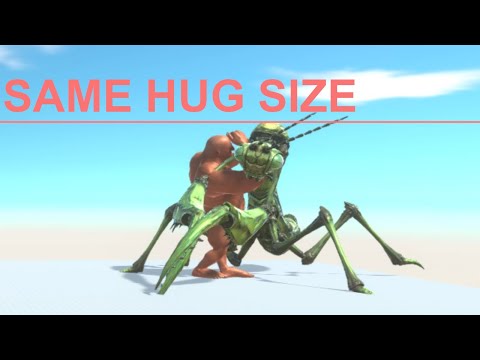 HILL GIANT vs SAME SIZE EVERY UNIT - Animal Revolt Battle Simulator