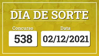 Capa de DIA DE SORTE 538