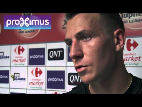 Clément Tainmont après RCSC - KV Courtrai