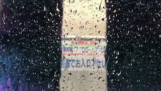 YASUI洗車機：ラッシュ（車内から撮影）
