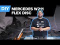 Mercedes E63 AMG Drive Shaft Flex Disk Replacement DIY Mercedes W211 E55 AMG C219 CLS63 AMG
