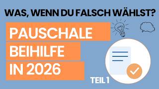 Pauschale Beihilfe 2026: PKV oder GKV – was ist für Beamte besser?