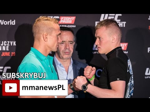 UFC Berlin: Łukasz Sajewski vs. Nick Hein staredown