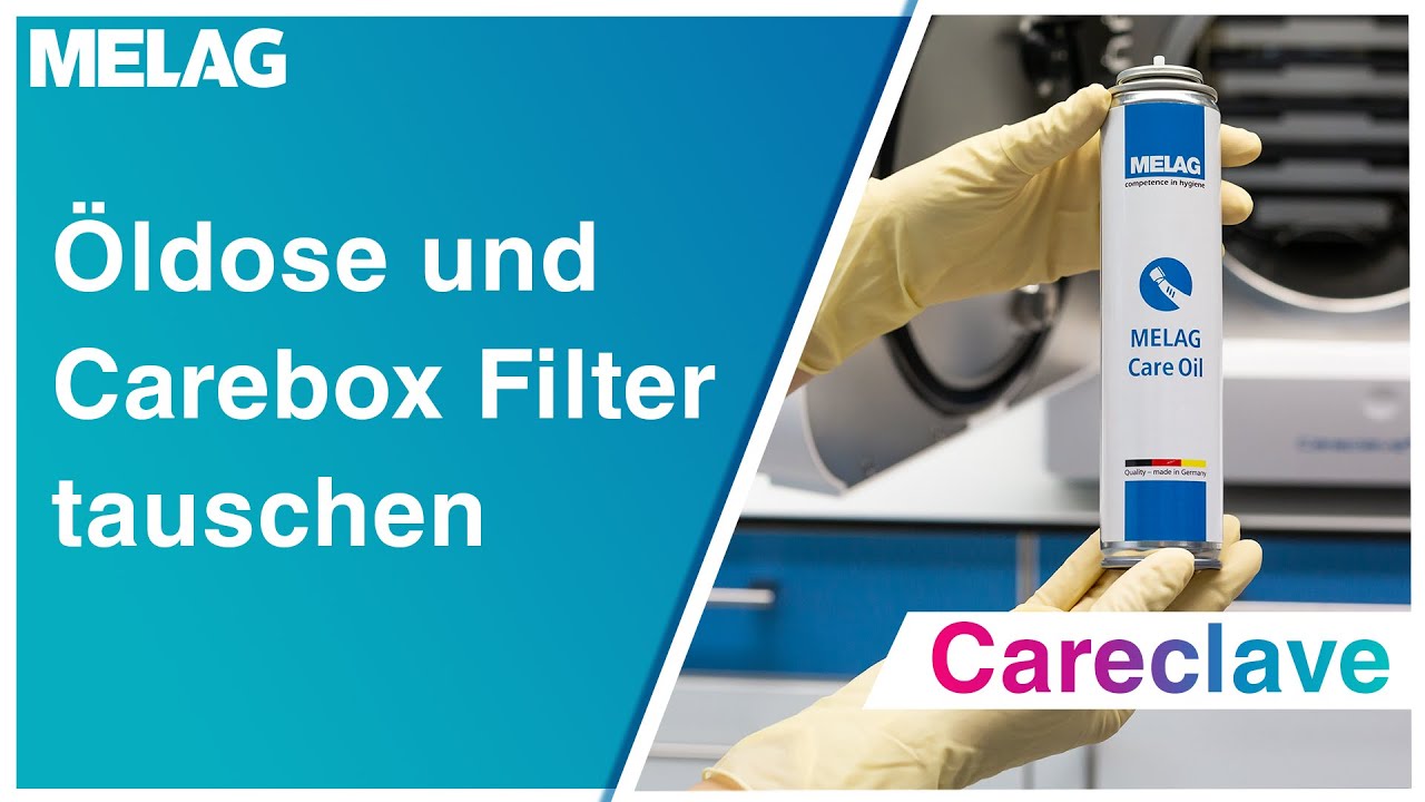 Careclave Pflegeöl Carebox Filter tauschen