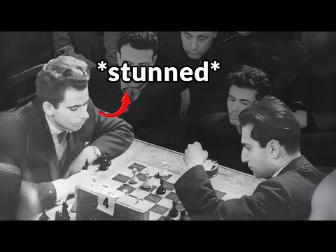 Mikhail Tal Shows How to Attack by Destroying Boris Spassky in 22 Moves