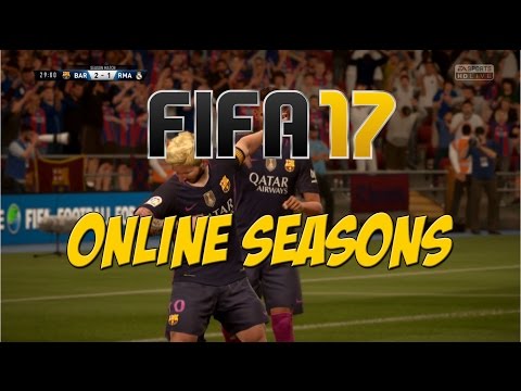 FIFA 17  - Barcelona vs Real Madrid - Online Seasons 60fps