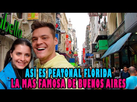 Así es LA PEATONAL MÁS FAMOSA DE BUENOS AIRES | Peatonal Florida, guía de precios y tiendas