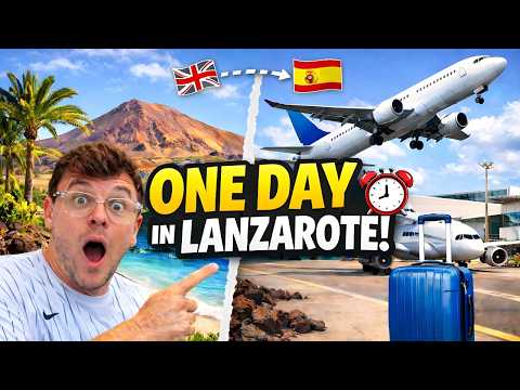 Lanzarote and back { IN JUST ONE DAY! }