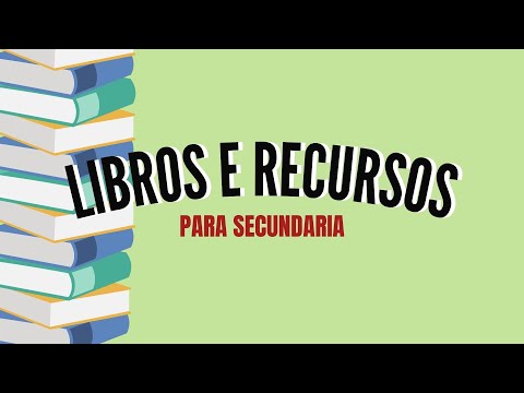 Vídeo: Libros e recursos para a educación sexual en secundaria