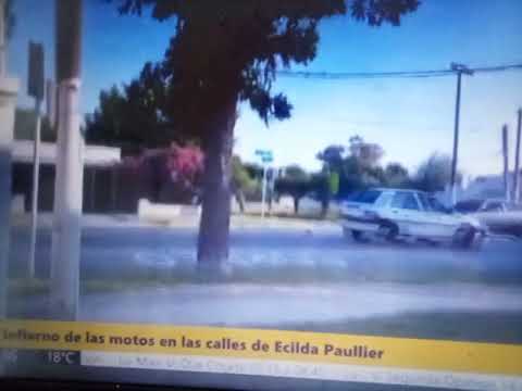 Picada de Motos en Ecilda Paullier San José UY UN TEMA MAS QUE CANSABLE.EXTRACTO VIDEO DE VISIÓN