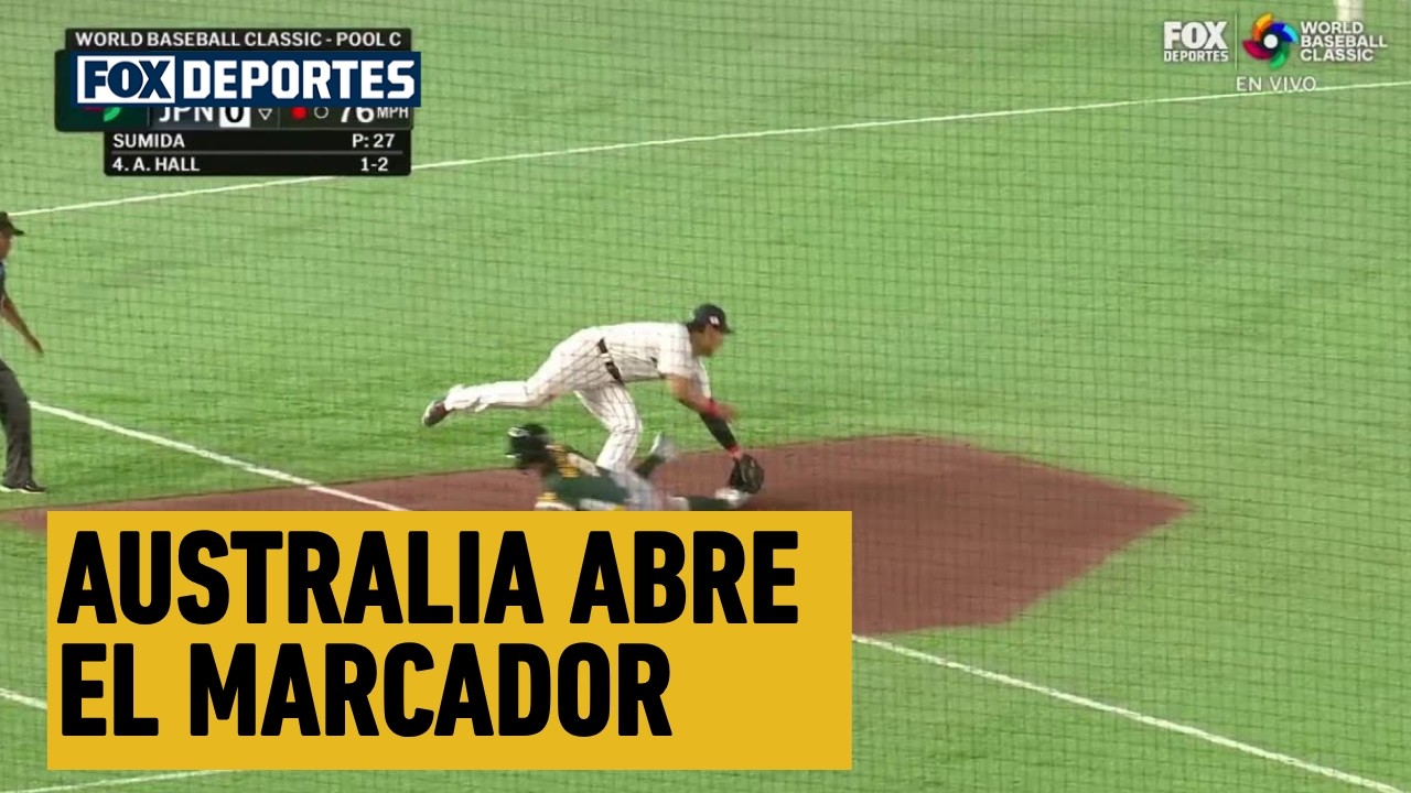 ERROR Y AUSTRALIA ABRE EL MARCADOR | Australia 1-0 Japón | World Baseball Classic 2026 | #WBCenFOX