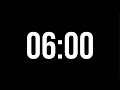 6 Minute Countdown Timer Minimal