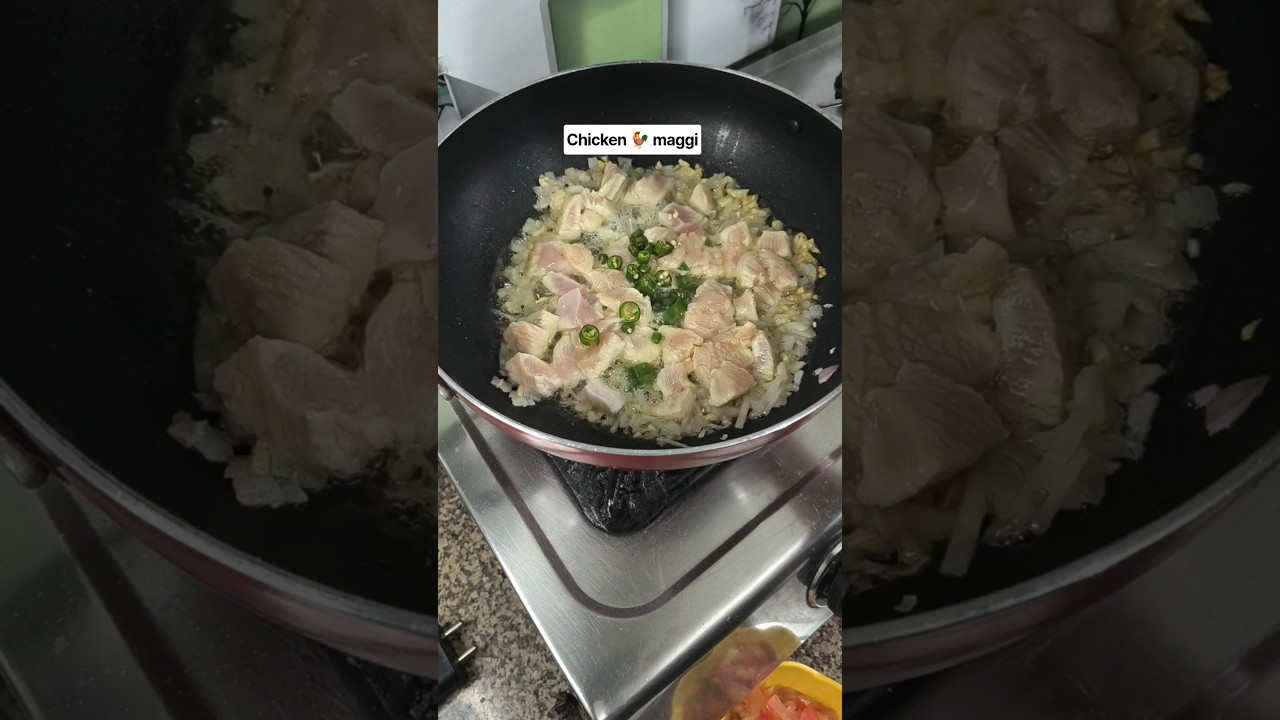 🤤Street Style Chicken Maggi Noodles😱 Bachche Bhi Bole Mummy Aur Banao!Hotel Wali Chicken Maggi viral