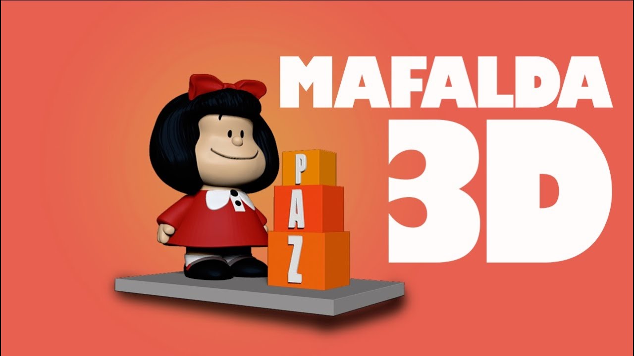 Mafalda 3D Print Model