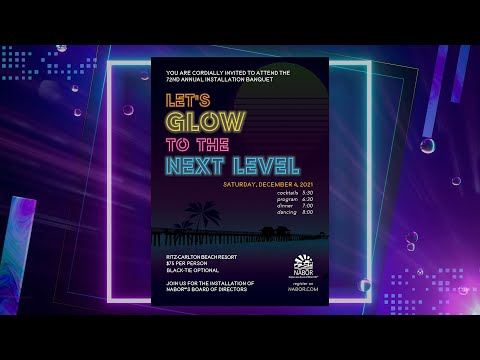 NABOR® - Installation Banquet Invitation