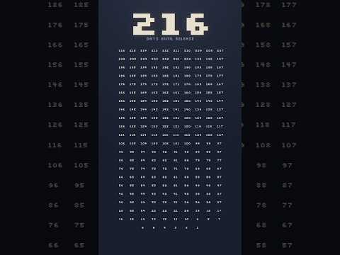 216 Days till I release my Game