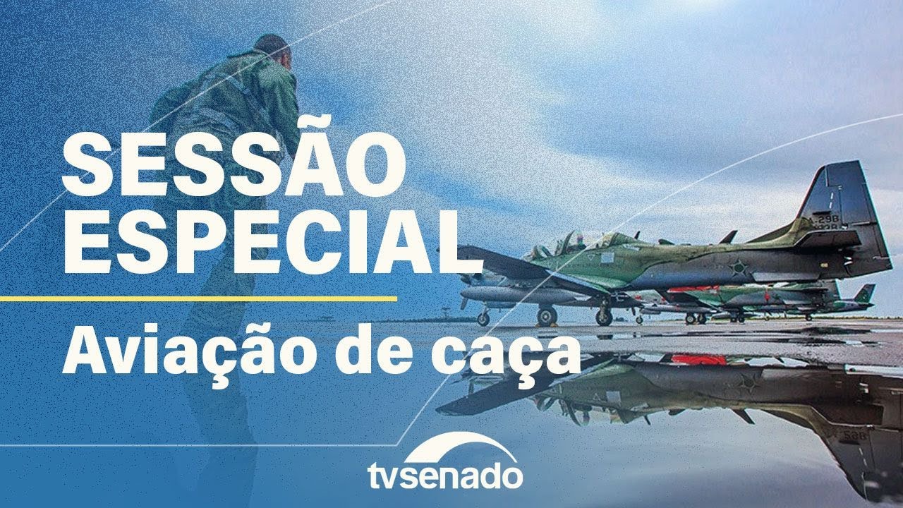 Vídeo: Senado homenageia aviação de caça em sessão especial – 6/5/25