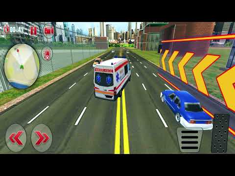 New Ambulance Robot City Rescue Game#4 - Emergency Robot City Rescue Simulator - Android Gameplay