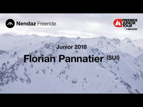 Nendaz Freeride Junior 2018 // Florian Pannatier