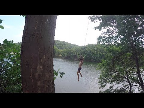 It's bigger... Hojdačka na Evičkinom jazere