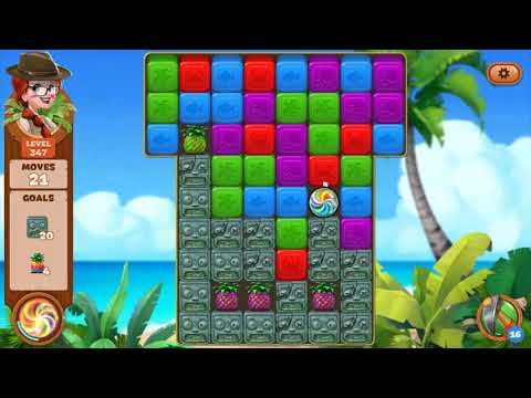 Lost Island: Blast Adventure - Level 347 (No Boosters) HD