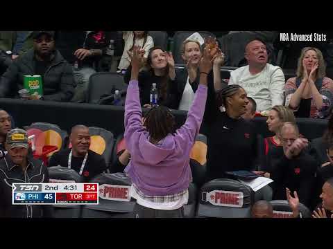 Gradey Dick 8 pts 1 reb 1 stl vs Philadelphia 76ers | 2024-10-25