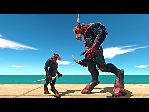 Infernals vs 2.0 Size Itself - Animal Revolt Battle Simulator