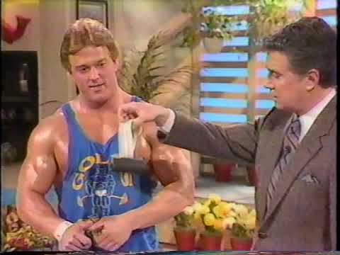 Mr. America Joe Meeko meets Regis!