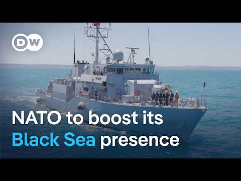 NATO to boost its presence in the Black Sea after strikes | DW News