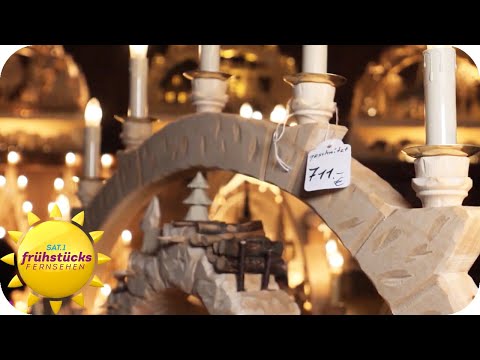 Kurz vor den Feiertagen - Run auf teuren Weihnachtsschmuck! | SAT.1 Frühstücksfernsehen